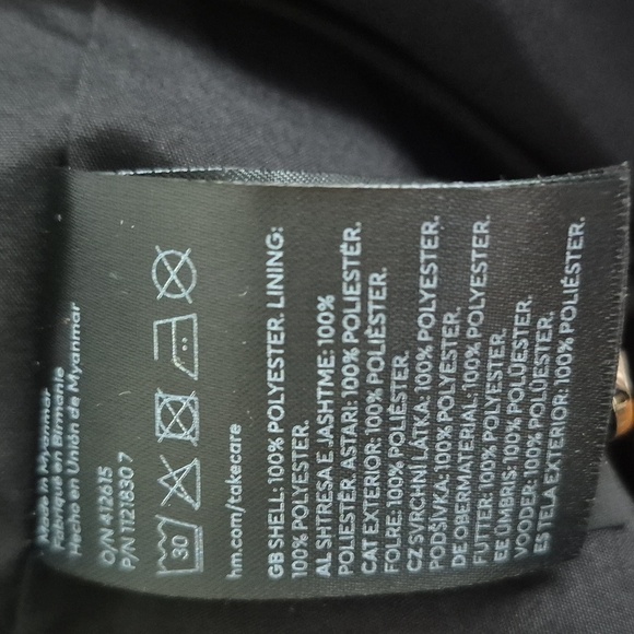 H&M Double-breasted Bouclé Jacket - Picture 12 of 12